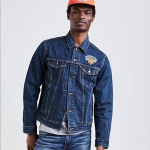new york knicks denim jacket